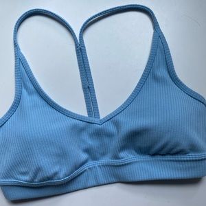 Alo yoga ribbed sports bra